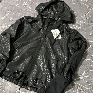 NWT Leopard Zyia Bomber Jacket size small